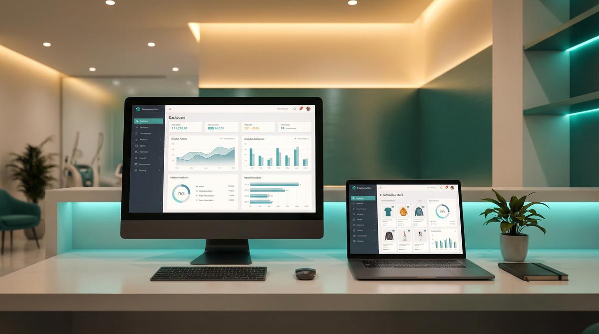 E-commerce SEO guide showing online store optimisation strategies