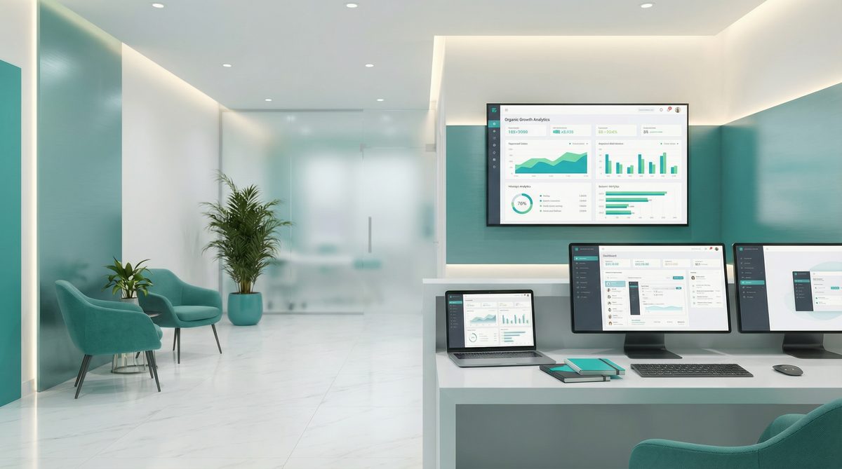 SaaS SEO organic growth strategy showing product-led content, feature pages, comparison content, and MRR growth metrics