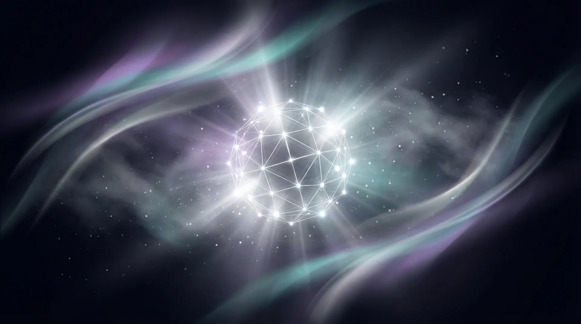 Radiant geometric sphere representing digital opportunity and premium SEO services